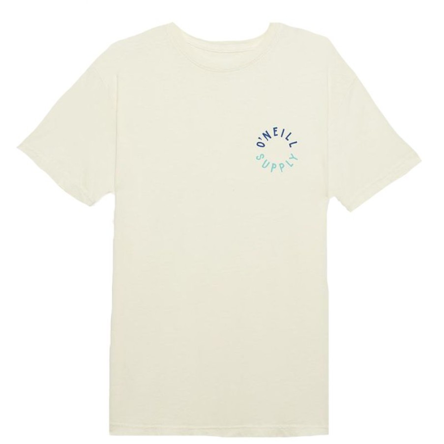 Mens Clothing * | O'Neill Gift Selection Bare Bones S/S Tee Off White