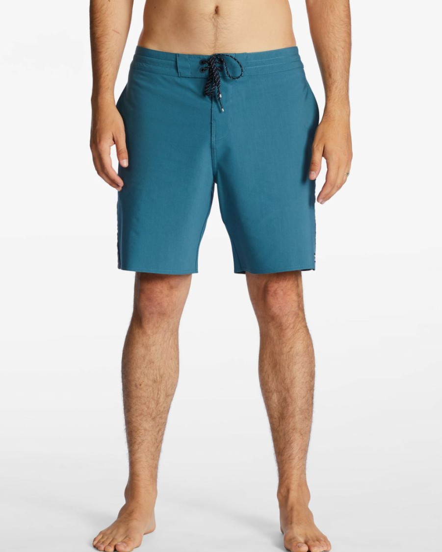 Mens Swim * | Billabong Online Store D Bah Lo Tide 18 Boardshorts Blue Haze