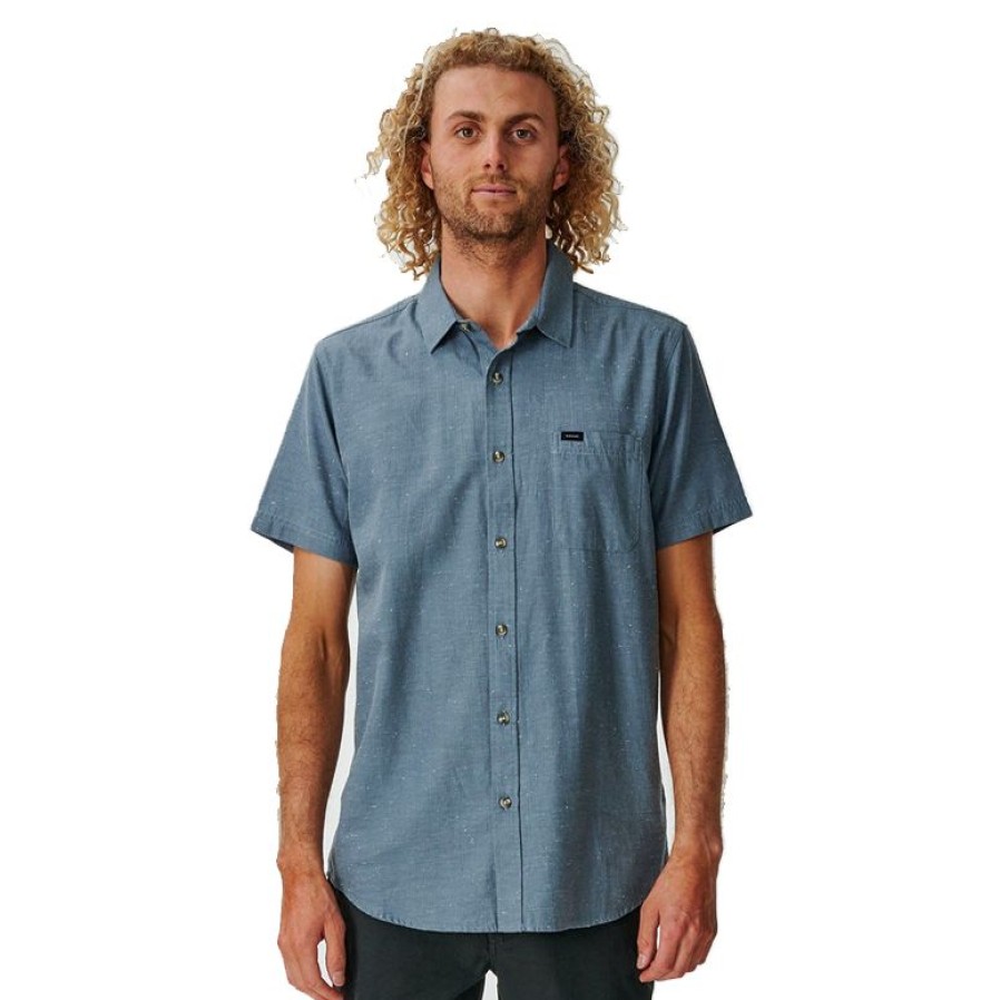 Mens Clothing * | Rip Curl Gift Selection Ourtime S/S Shirt