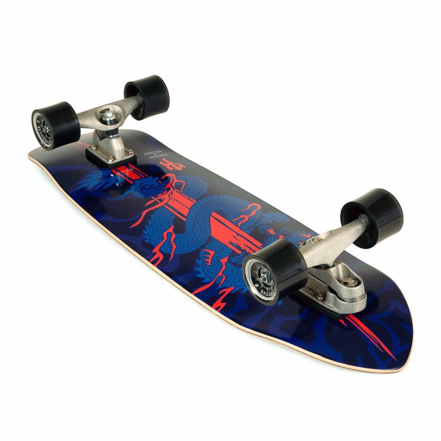 Sport * | Carver Discount C7 Raw 34 Kai Lenny Dragon Surf Skate 2022 Complete