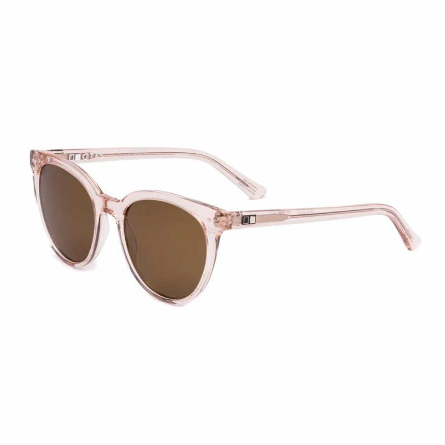 Mens Accessories * | Otis Eyewear Tendy Style Womens Jazmine Sunglasses ( ) Eco Crystal Coral/Brown Polar