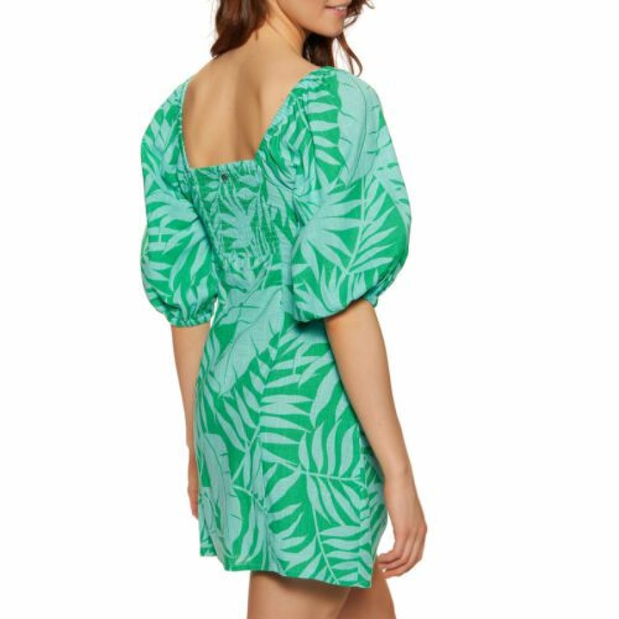 Womens Clothing * | Billabong Top Sellers Mystic Beach Minidress Sea Spray