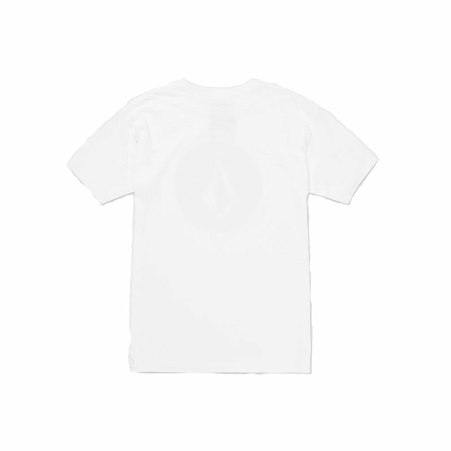 Mens Clothing * | Volcom Gift Selection Circle Stone S/S Tee White