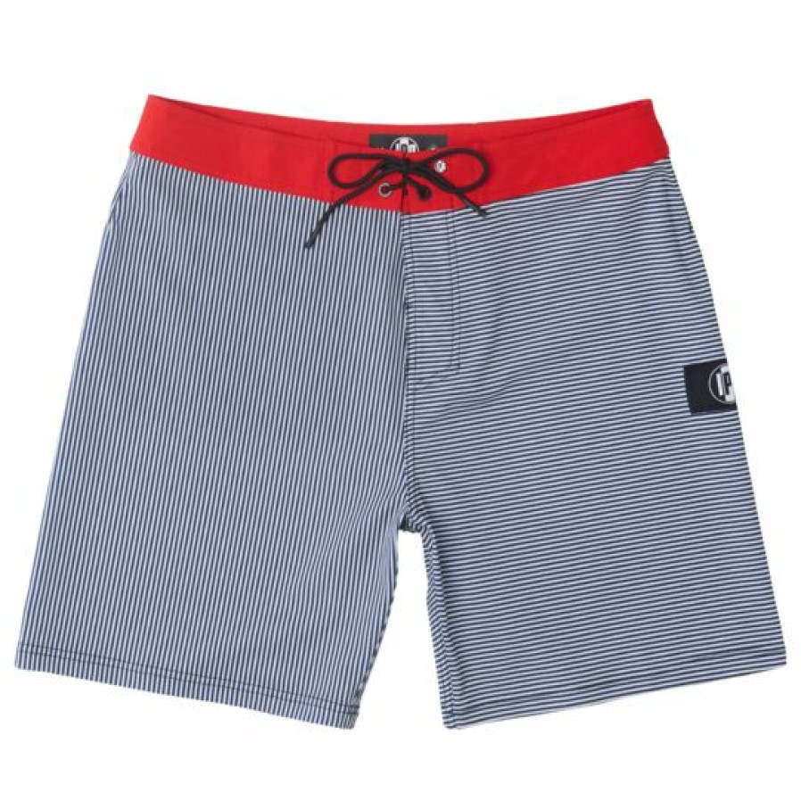 Mens Swim * | Ipd Surf Gift Selection Static Hwy 18 Boardshort White