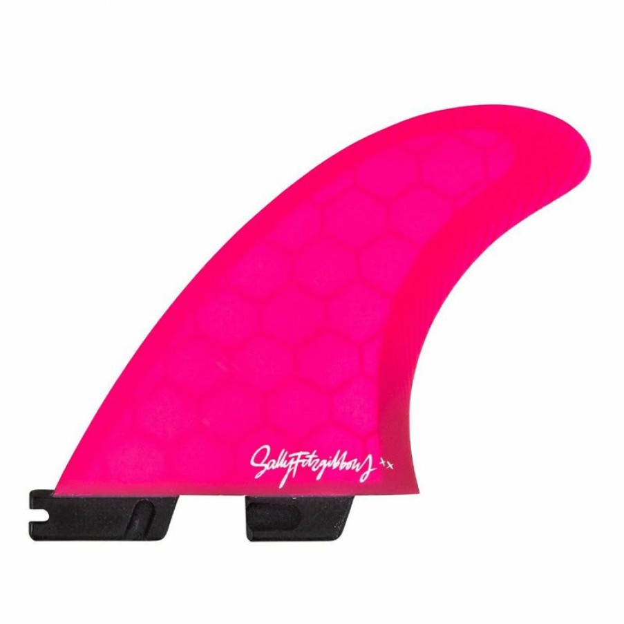 Sport * | Discounts Fcs Ii Sally Fitzgibbons Pc Tri Set Surf Fins Pink