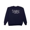 Womens Clothing * | Jack'S Surfboards Top Sellers Snow On The Beach Pullover Crewneck Navy