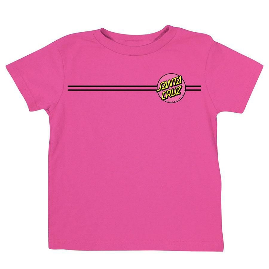 Kids * | Santa Cruz Shop Little Girl'S Other Dot S/S Tee