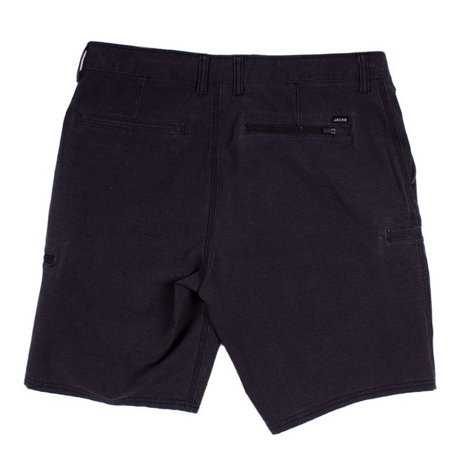 Mens Clothing * | Jack'S Surfboards Good Quality Recruit Vintage Shorts Black