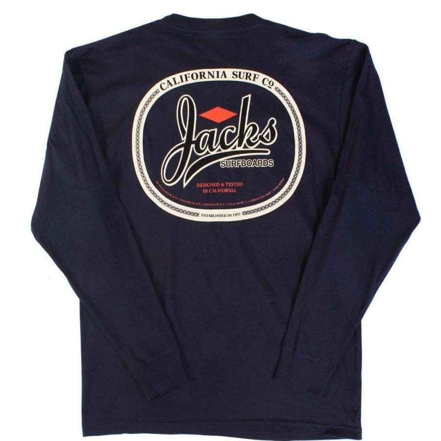 Mens Clothing * | Jack'S Surfboards Discounts Trenton Classic Long Sleeve Tee