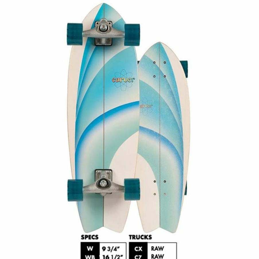 Sport * | Carver Best Price Cx Raw 30 Emerald Peak Surfskate Complete 2020