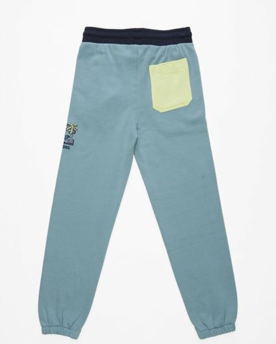 Kids * | Billabong Discounts Boy'S (2-7) United Sweatpants Blue Haze