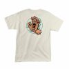 Mens Clothing * | Santa Cruz Clearance Sale Mens Opus Overlay Hand S/S T-Shirt Eco White