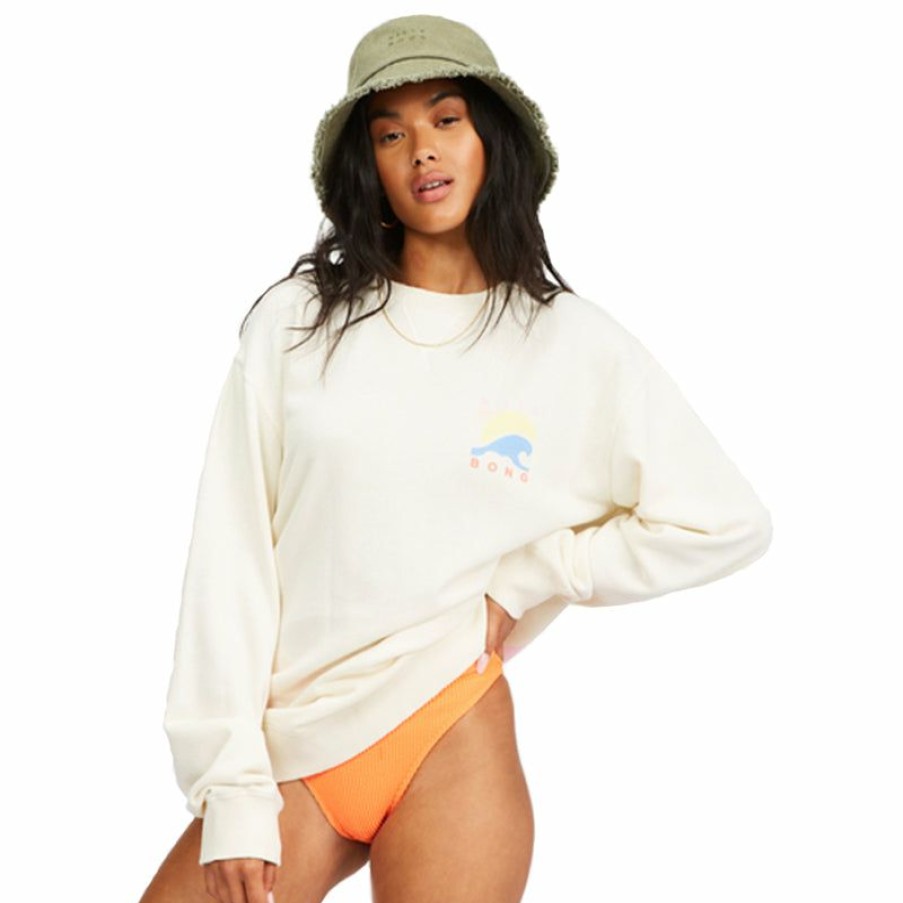 Womens Clothing * | Billabong Clearance Sale Kissed By The Sun Crewneck Sweatshirt