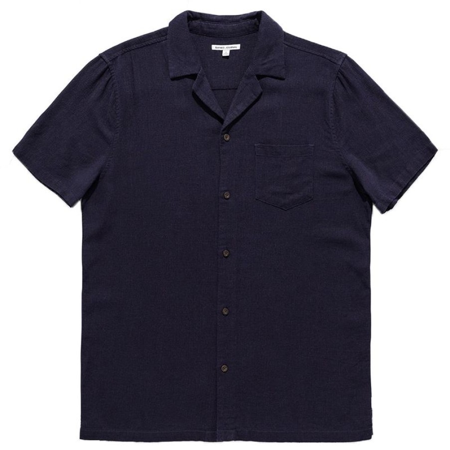 Mens Clothing * | Banks Journal Clearance Sale Brighton S/S Woven Shirt