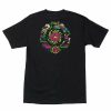 Mens Clothing * | Santa Cruz Good Quality Vomit Fsu 2 S/S Tee Black