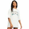 Womens Clothing * | Billabong Special Offers Heritage Palms S/S Tee Salt Crystal