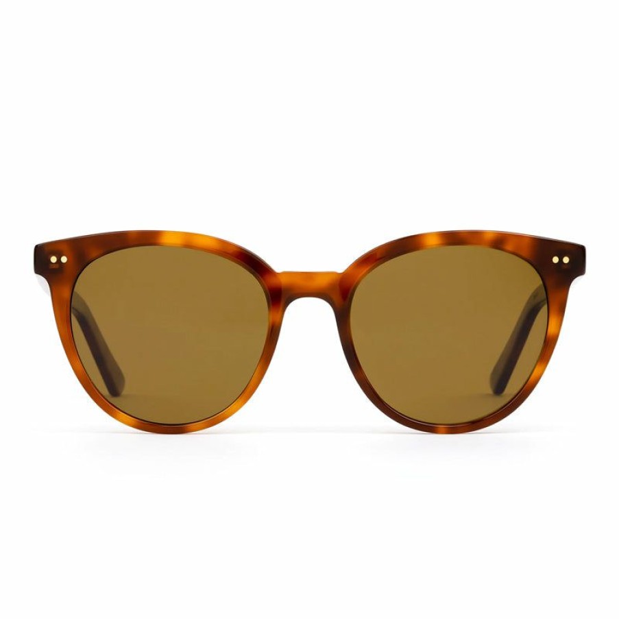 Mens Accessories * | Otis Eyewear Clearance Sale Womens Jazmine X Outerknown Sunglasses ( ) Eco Clay Tort/Brown Polar