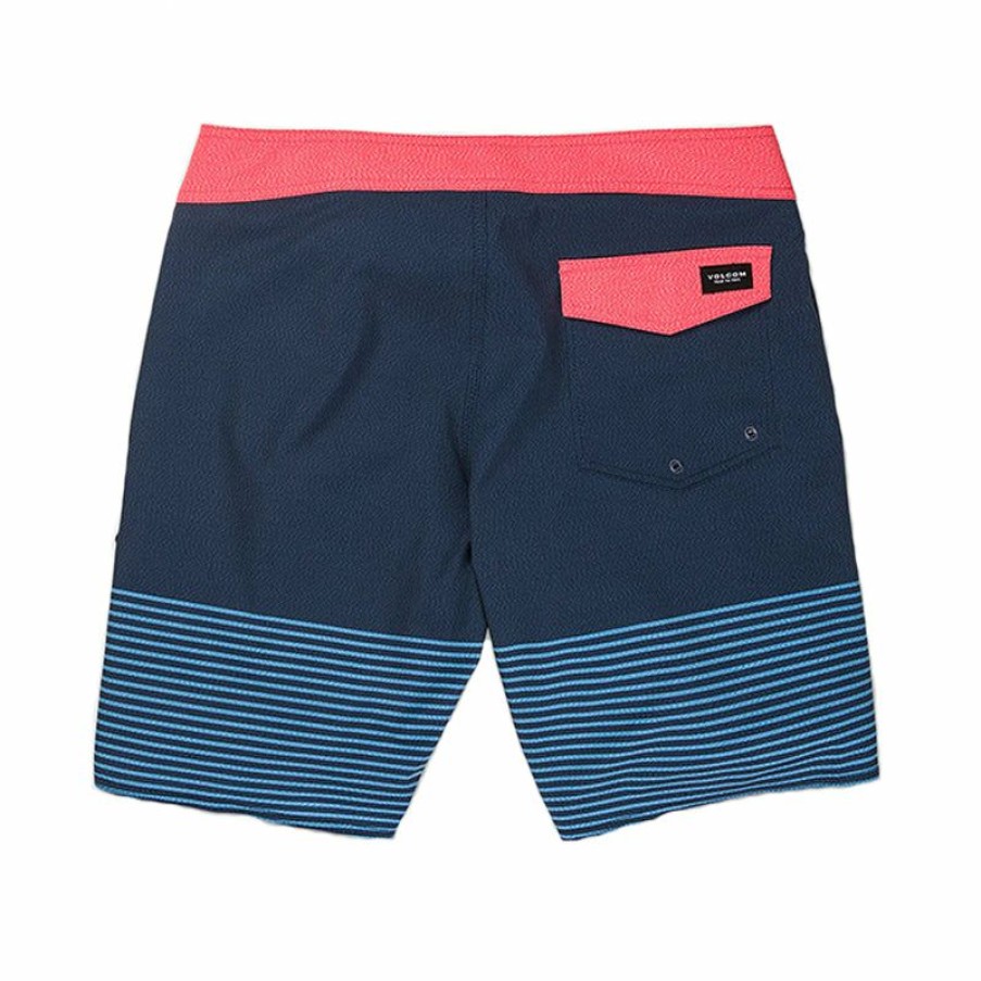 Mens Swim * | Volcom Gift Selection Quarta Static Mod-Tech Trunks