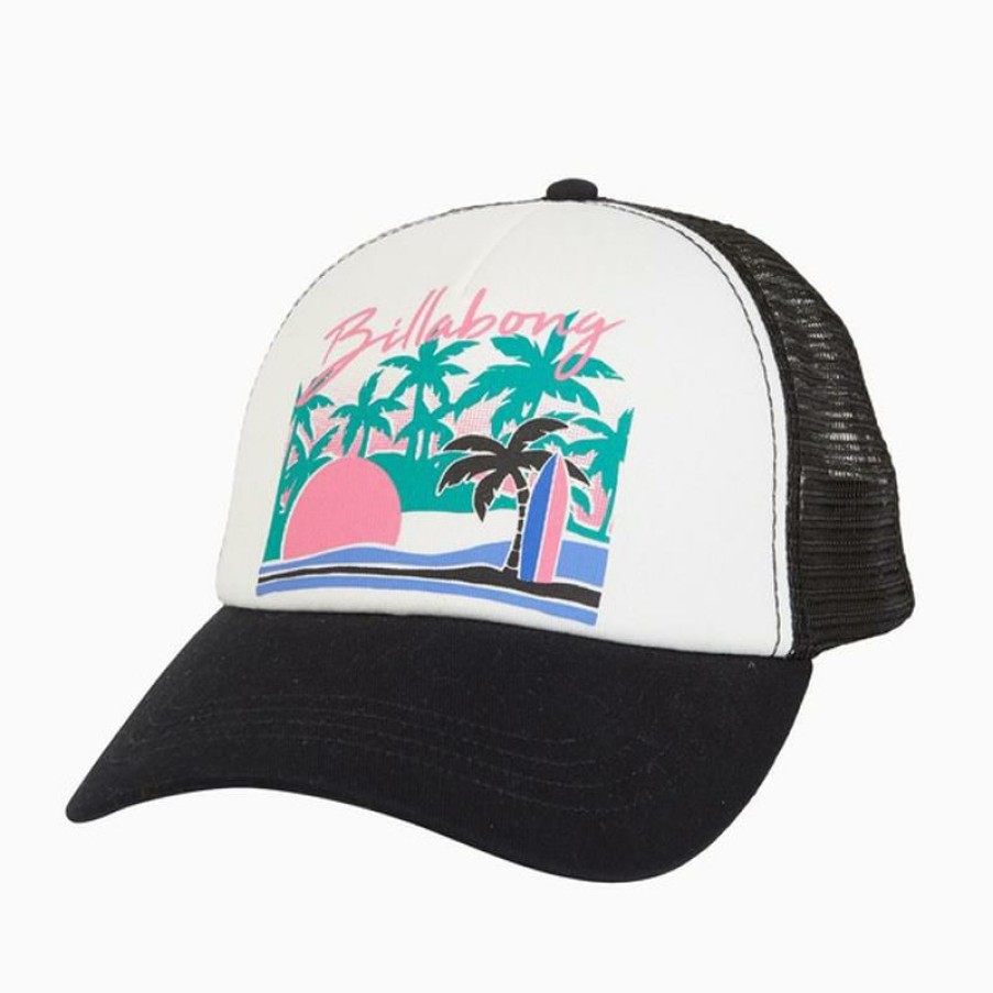 Womens Accessories * | Billabong Clearance Sale Womens Aloha Forever Trucker Hat