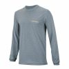 Mens Swim * | Manera Flash Sale Wetshirt Sunshell L/S Rashguard Steel