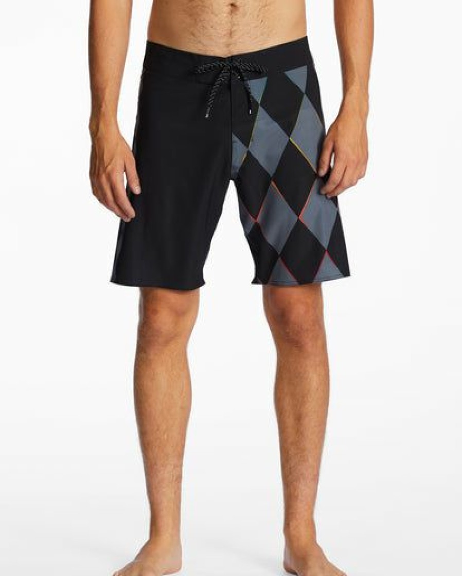 Mens Swim * | Billabong Special Andy Irons D'Bah Airlite Boardshorts 20 Charcoal