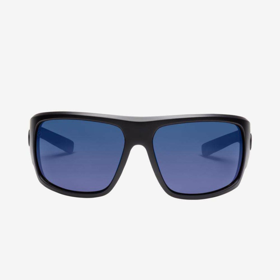 Mens Accessories * | Electric Tendy Style Mahi Sunglasses Matte Black/Blue Polarized Pro