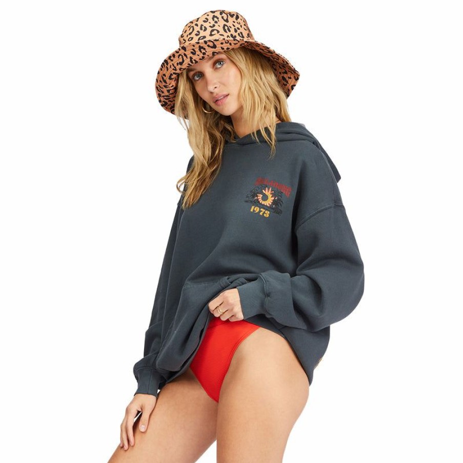 Womens Clothing * | Billabong Premium Ride Out Oversized Hoodie