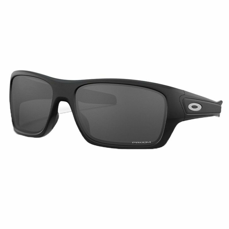 Mens Accessories * | Oakley Clearance Sale Turbine Prizm Sunglasses Matte Black/ Black