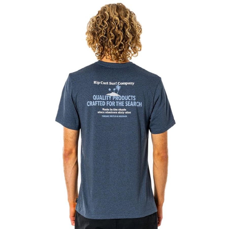 Mens Clothing * | Rip Curl Clearance Sale Quality Craft S/S Tee Navy