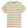 Mens Clothing * | Vans Premium Tyson Peterson Striped Off The Wall Classic Tee White