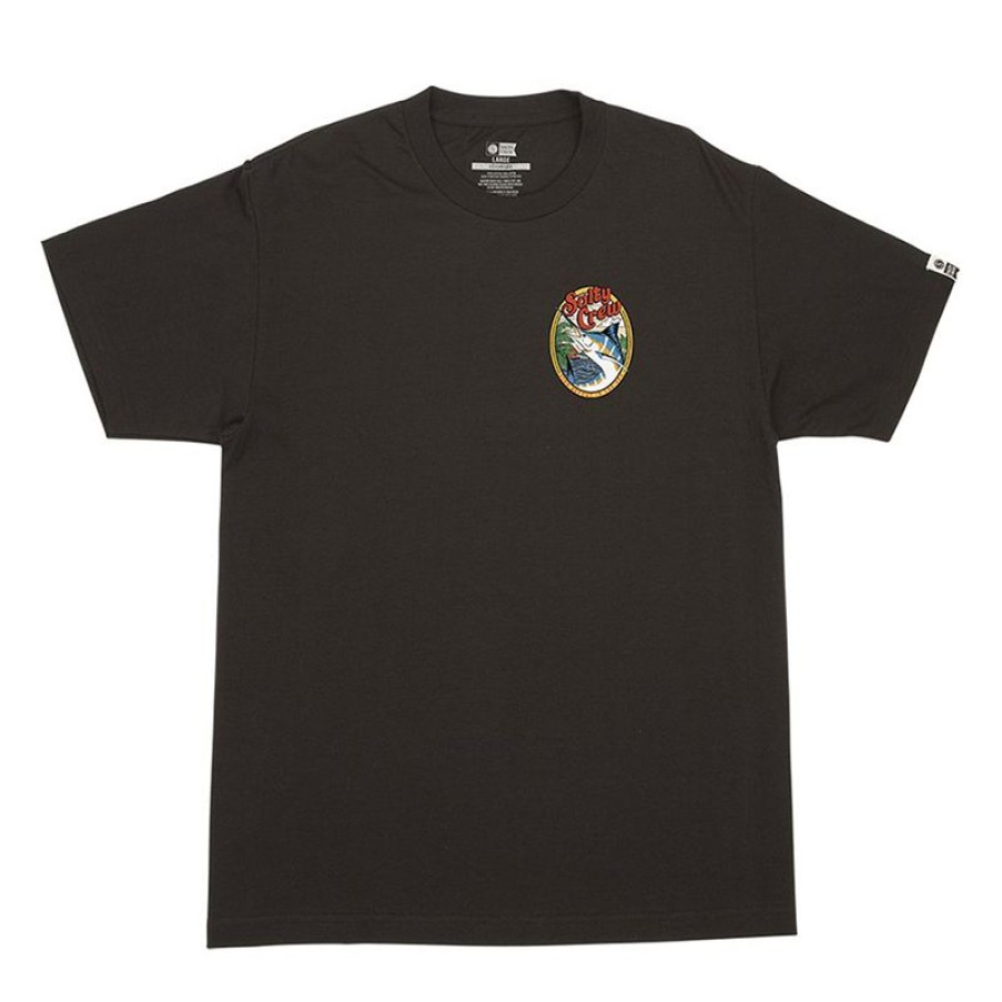 Mens Clothing * | Salty Crew Discount La Playa Standard S/S Tee Black