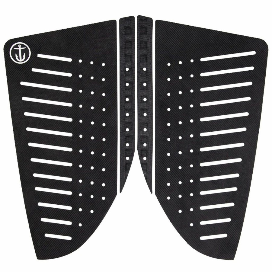 Sport * | Captain Fin Co Best Price The Trooper 2 Traction Pad Black