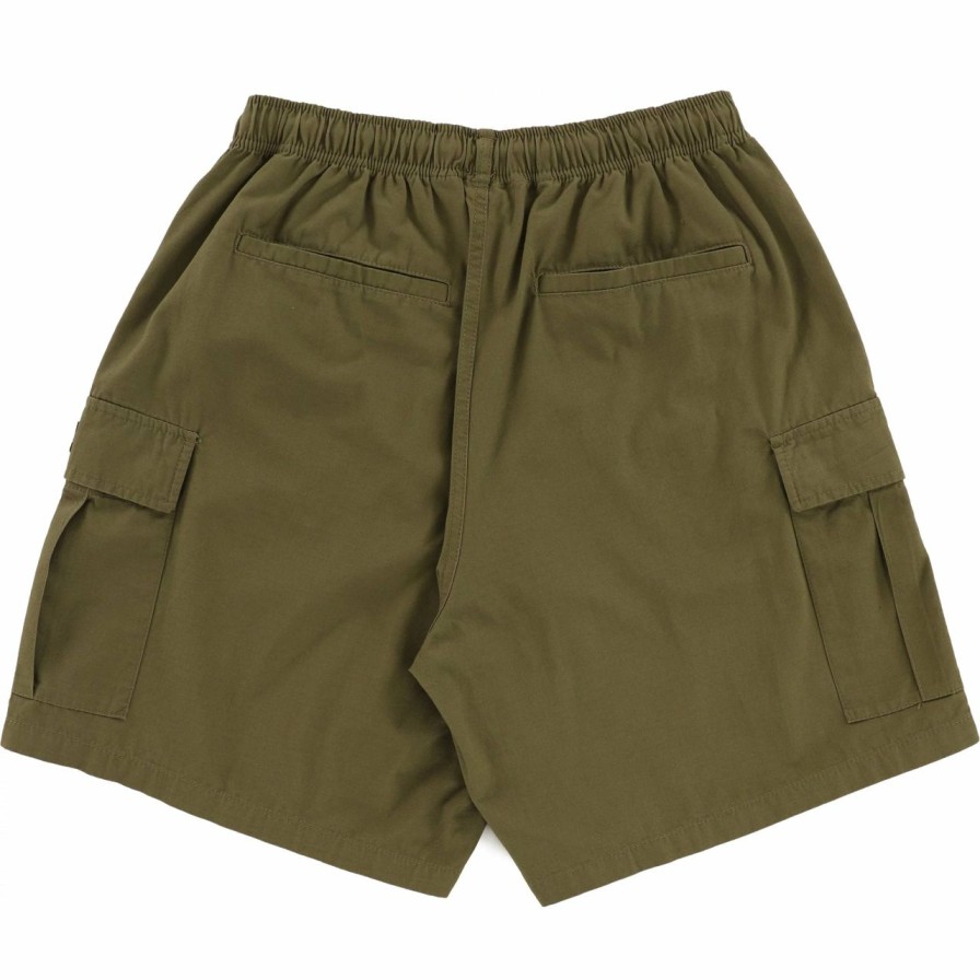 Mens Clothing * | Obey Online Store Easy Ripstop Cargo Shorts Field Green