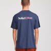 Mens Clothing * | Critical Slide Discount Solid Effort Ss Tee Inkwell