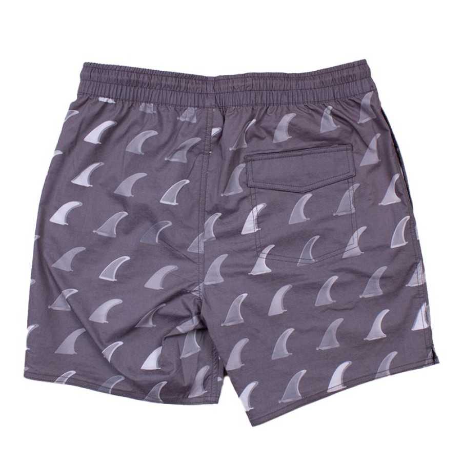 Mens Clothing * | Jack'S Surfboards Clearance Sale Finster Volley Short Black