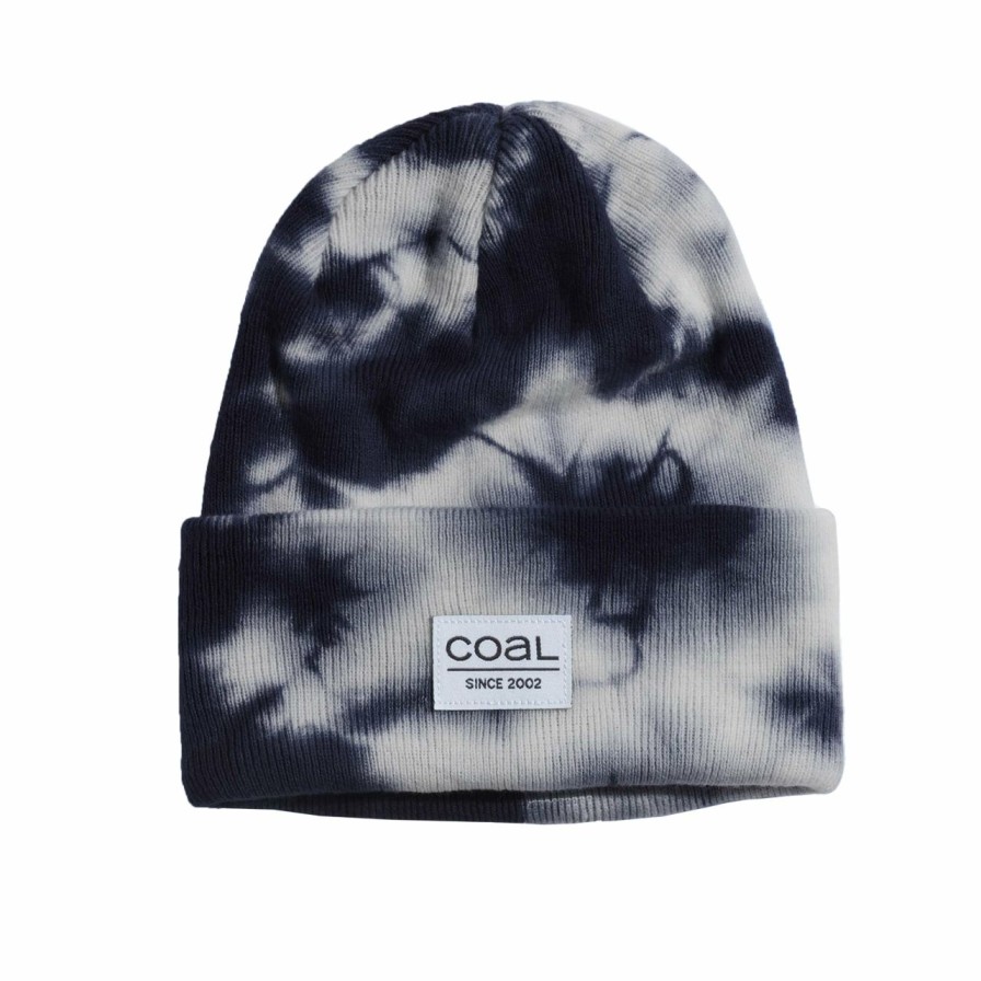 Mens Accessories * | Coal Special Offers The Standard Tie Dye Acrylic Knit Cuffed Beanie