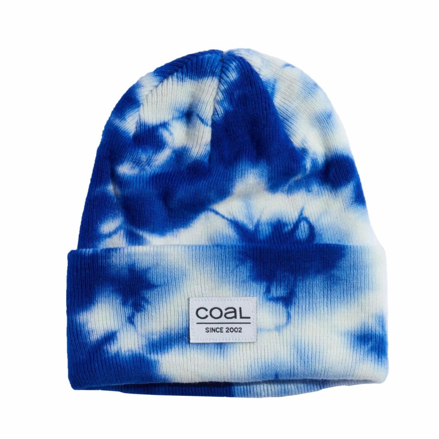 Mens Accessories * | Coal Special Offers The Standard Tie Dye Acrylic Knit Cuffed Beanie