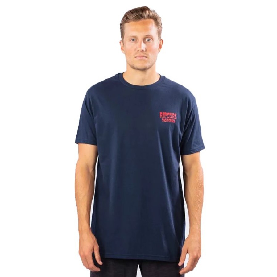 Mens Clothing * | Rip Curl Popular Ca Outside Premium S/S Tee