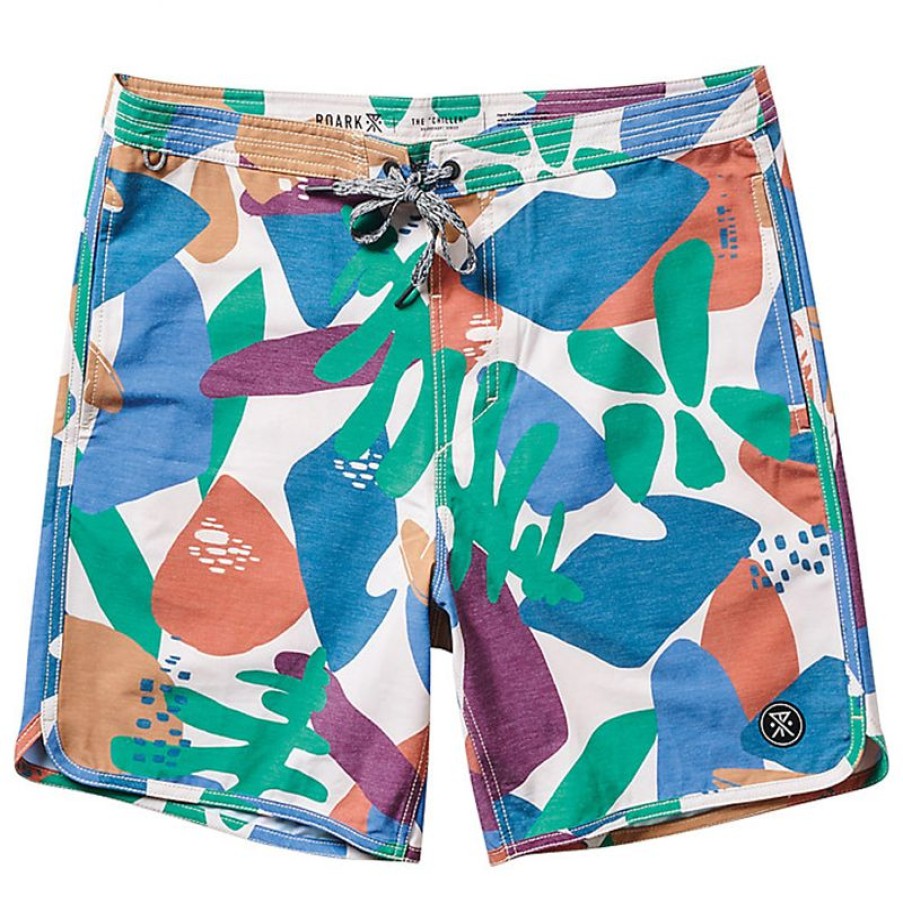 Mens Swim * | Roark Flash Sale Yellowstone Chiller 17 Boardshort Multi