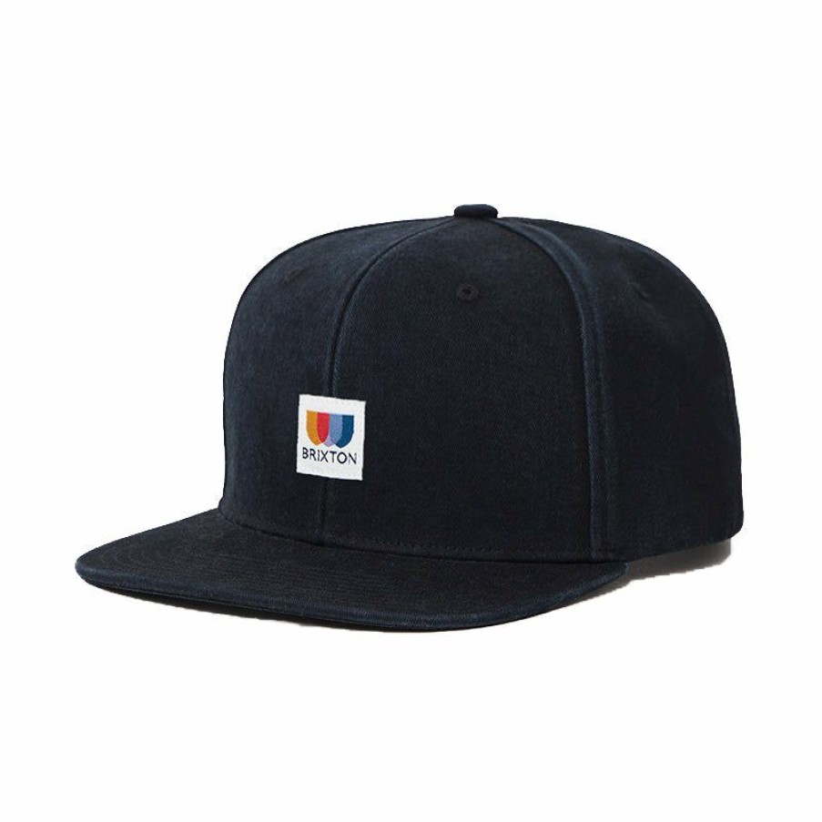 Mens Accessories * | Brixton Clearance Sale Alton Mp Snapback