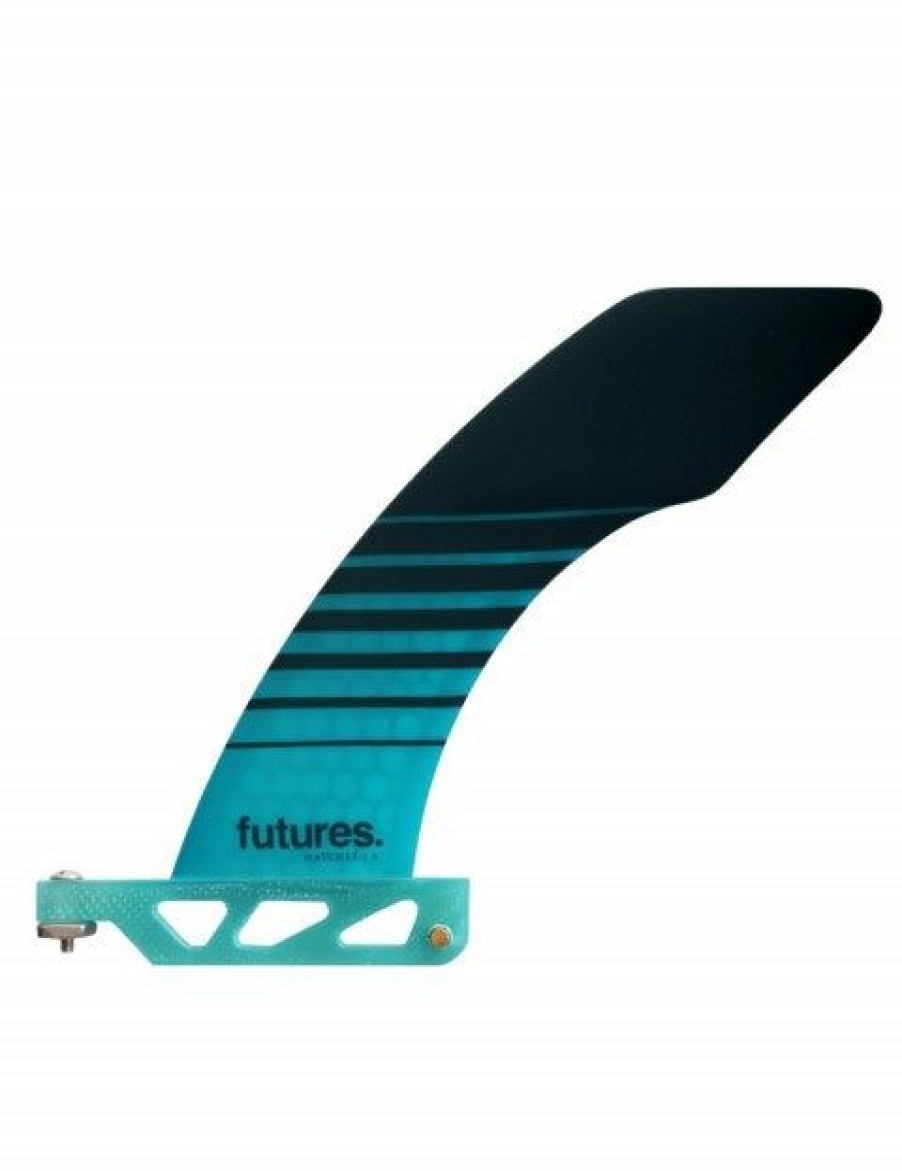 Sport * | Special Futures Hatchet 2+1 Honeycomb Fin Teal