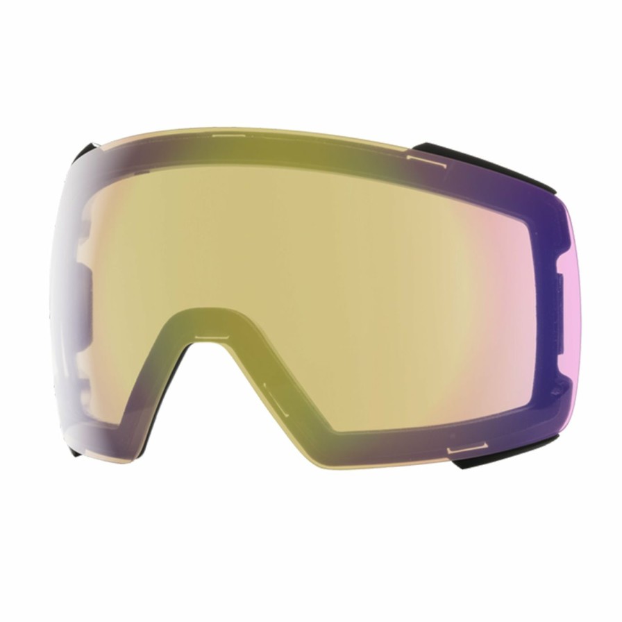 Sport * | Smith Optics Discount I/O Mag Xl Snowboard Goggles '23 Black/ Chromapop Everyday Red Mirror Lens Black + Chromapop Sun Red Mirror Lens