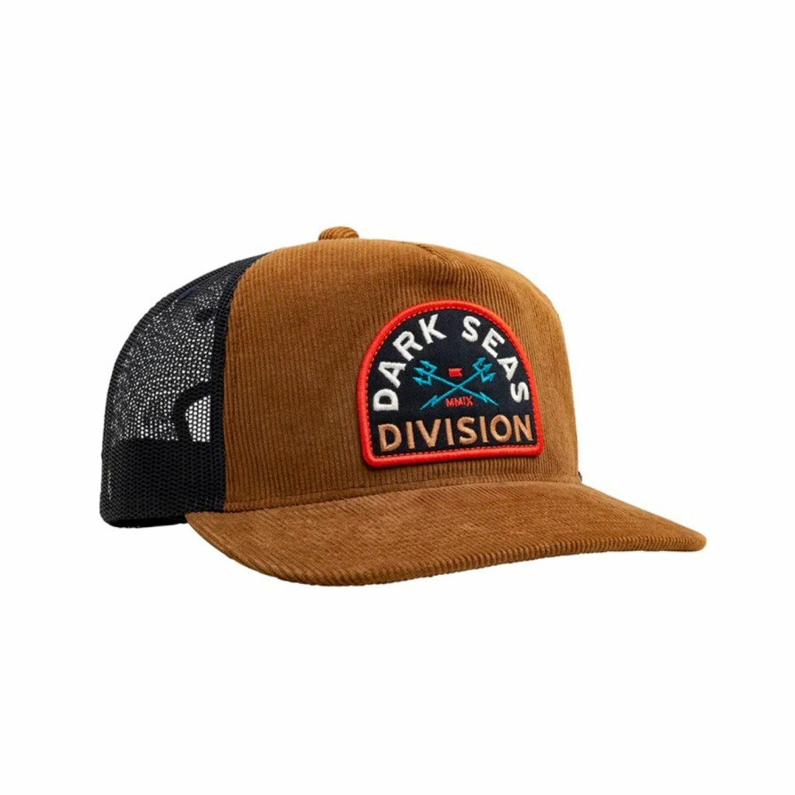 Mens Accessories * | Dark Seas Discounts Broadway Hat Brown/Navy