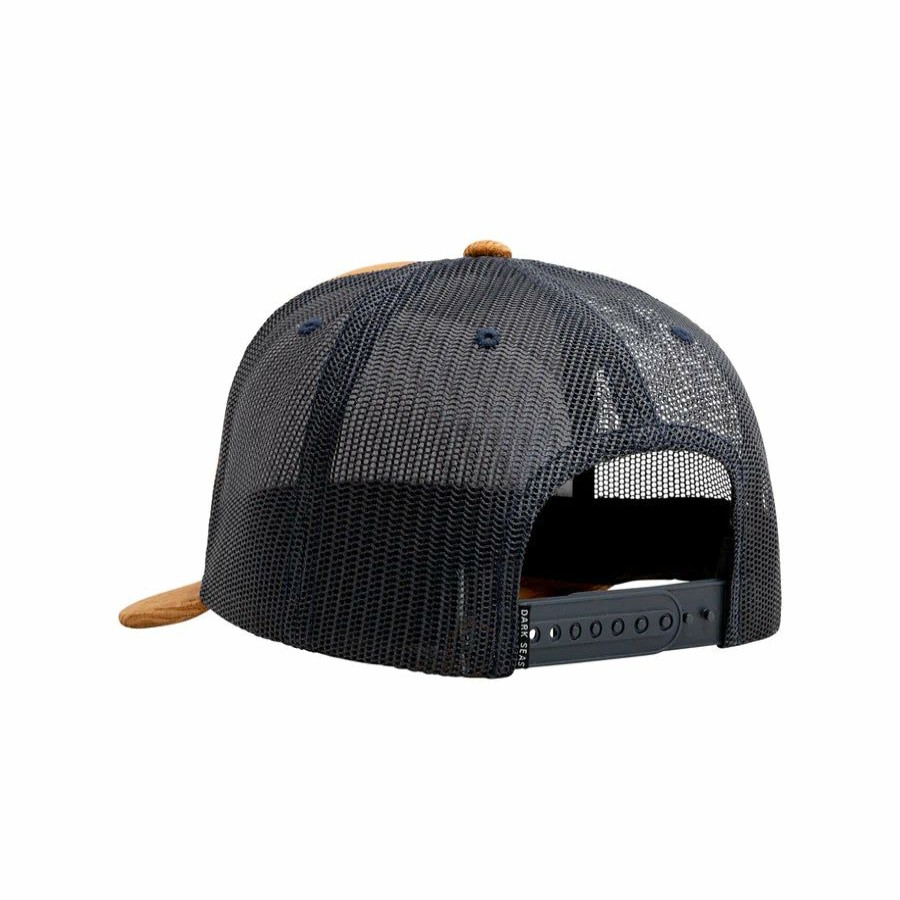 Mens Accessories * | Dark Seas Discounts Broadway Hat Brown/Navy