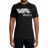 Mens Clothing * | Rvca Tendy Style Va Blur S/S Performance Tee Black