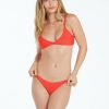 Womens Swim * | Volcom Special Simply Seamless V Neck Bikini Top