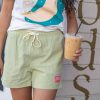 Womens Clothing * | Jack'S Surfboards Shop Fifty7 Women'S Fuzzy Volley Corduroy Short