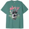 Mens Clothing * | Obey Lower Prices Garden Fairy Heavyweight T-Shirt Palm Leaf