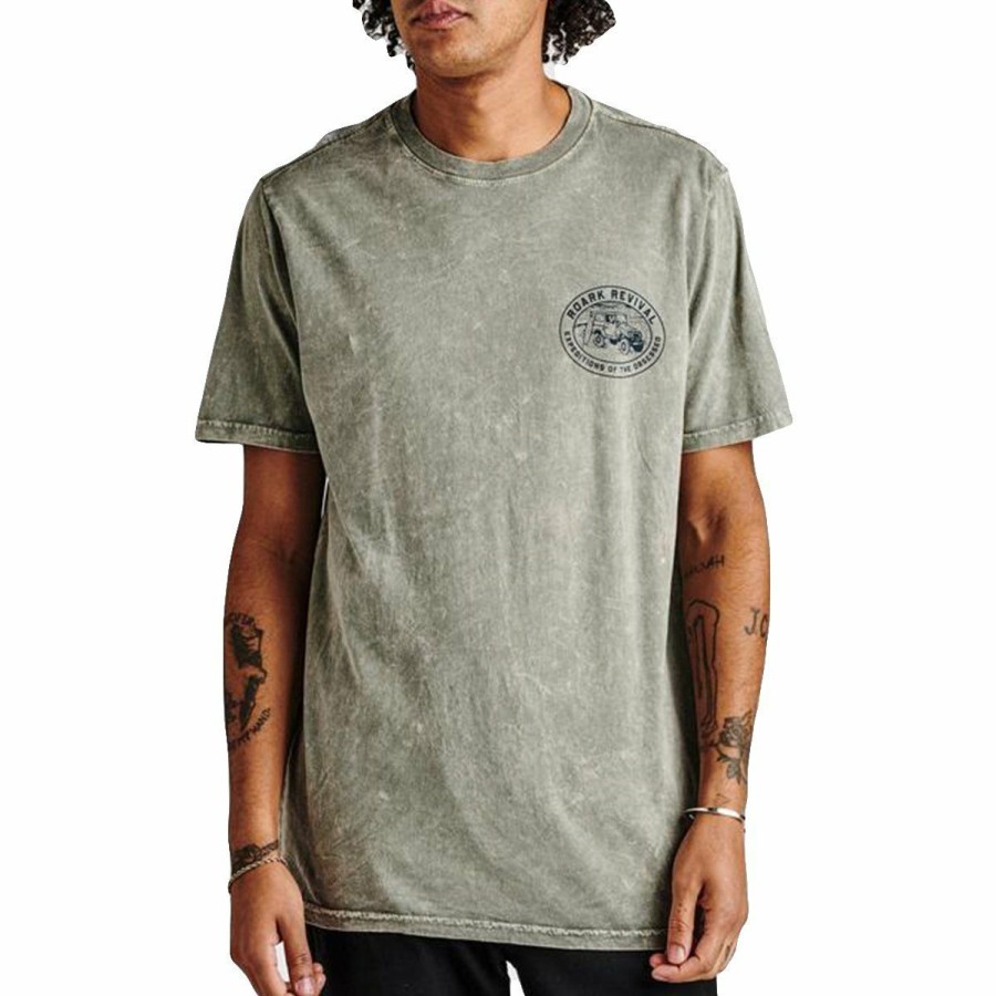 Mens Clothing * | Roark Clearance Sale Expeditions Of The Obsessed S/S Tee Cactus