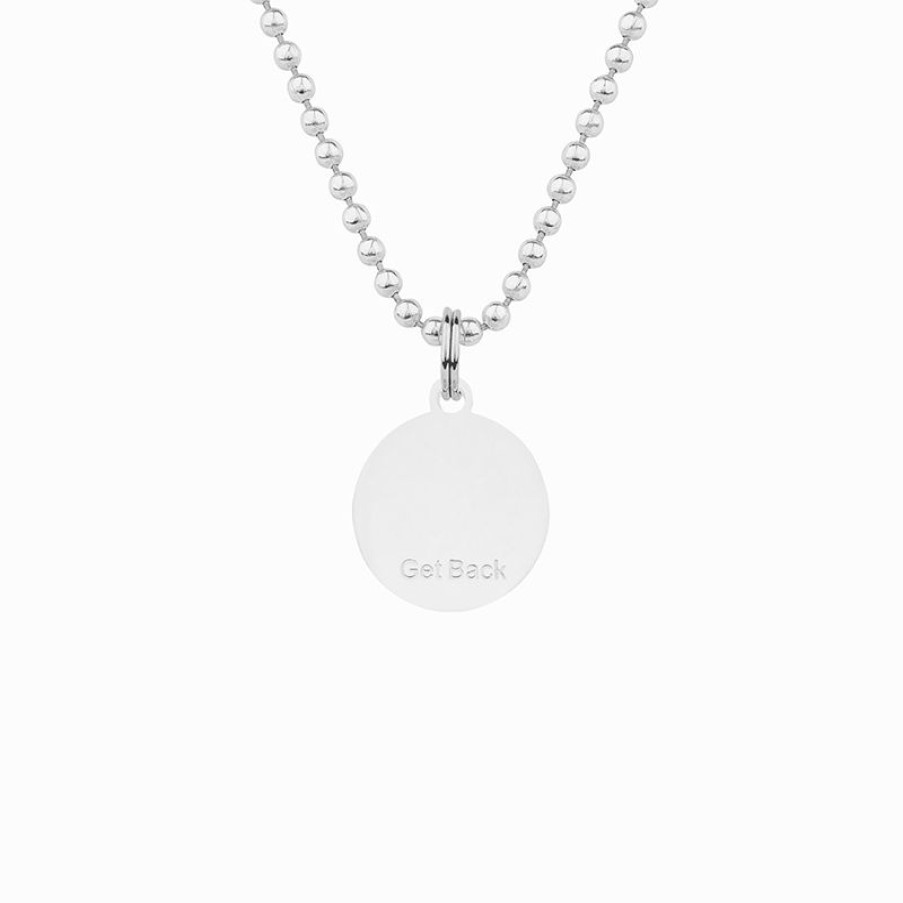 Mens Accessories * | Get Back Supply Co. Special St. Christopher Surf Necklace- Sandy Blonde